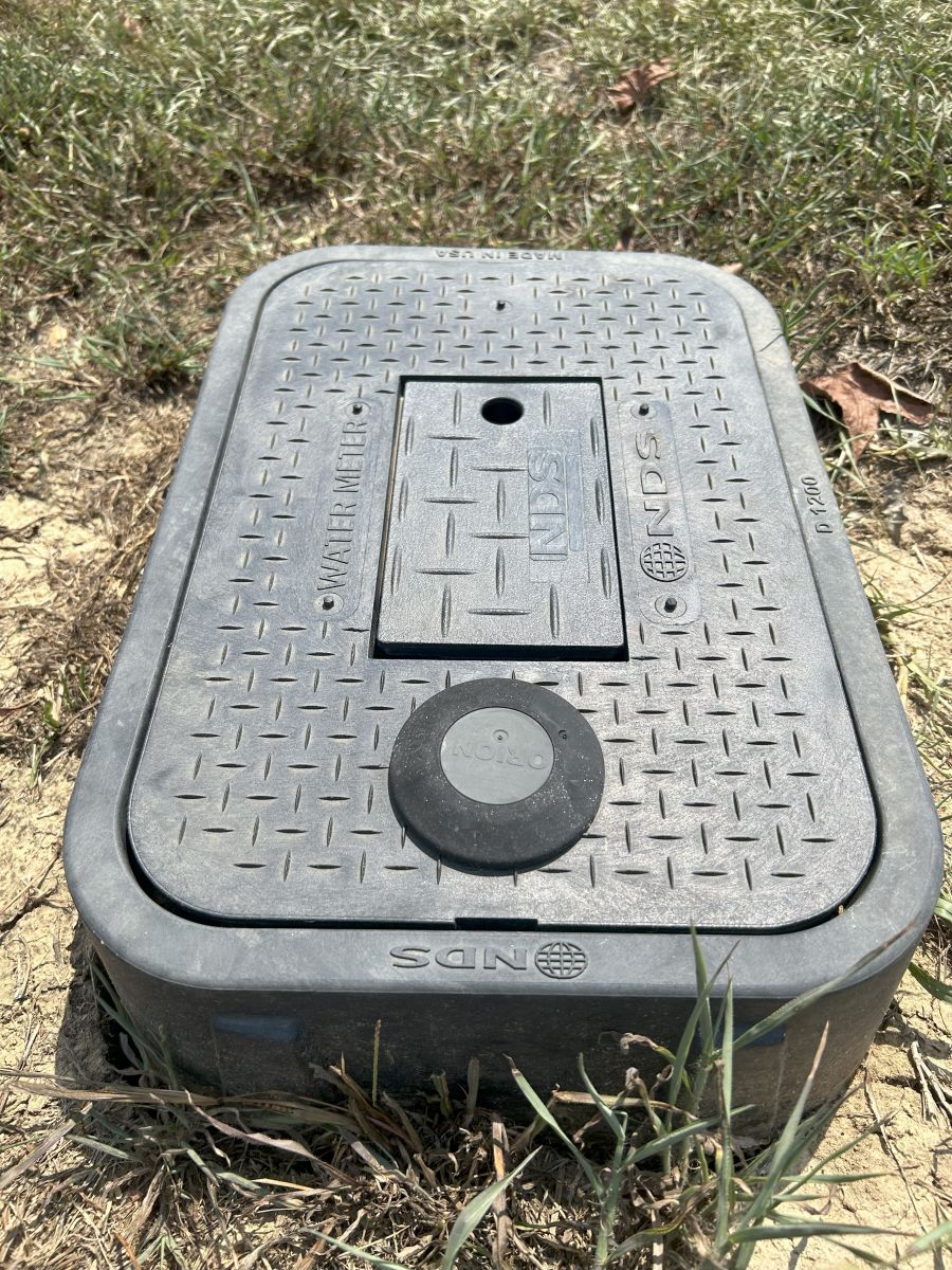 Antenna on Meter Box